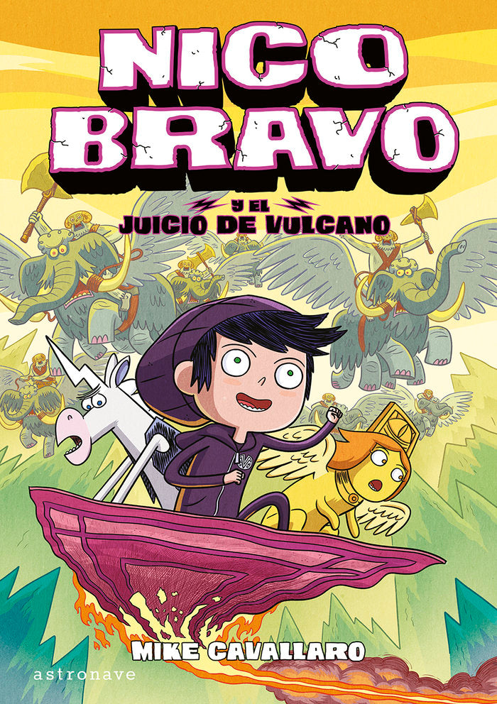 NICO BRAVO 3. EL JUICIO DE VULCANO, de MIKE CAVALLARO | portada del libro