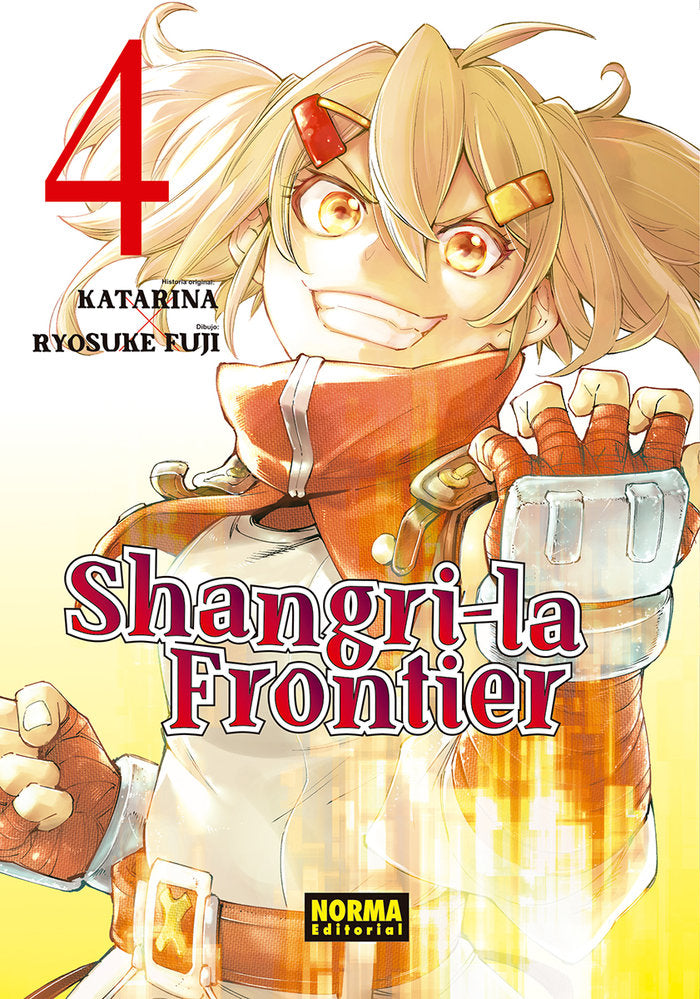 SHANGRI-LA FRONTIER 04, de KATARINA RYOSUKE FUJI | portada del libro