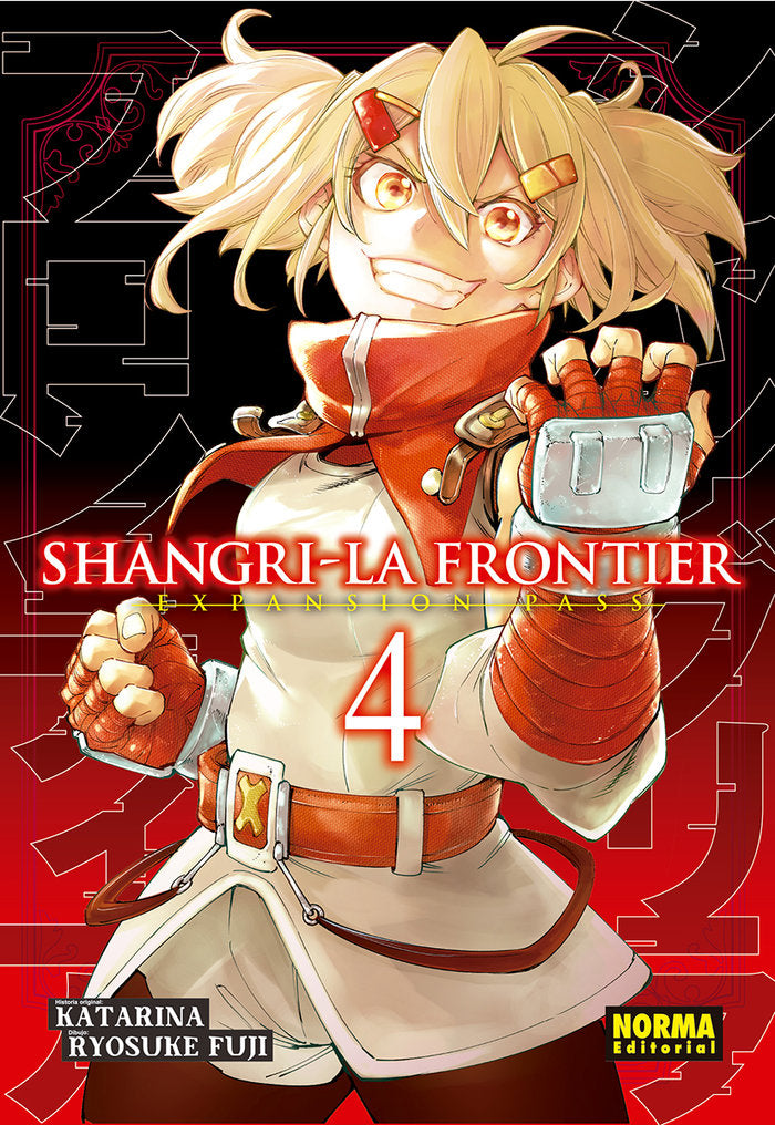 SHANGRI-LA FRONTIER 04. EXPANSION PASS, de KATARINA RYOSUKE FUJI | portada del libro