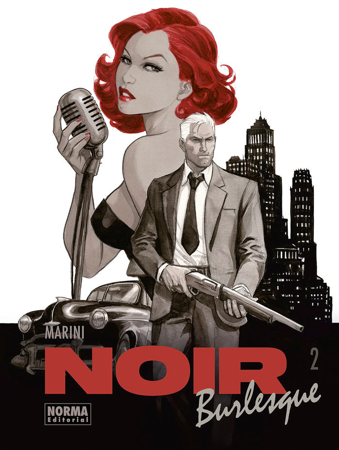 NOIR BURLESQUE 2, de ENRICO MARINI | portada del libro