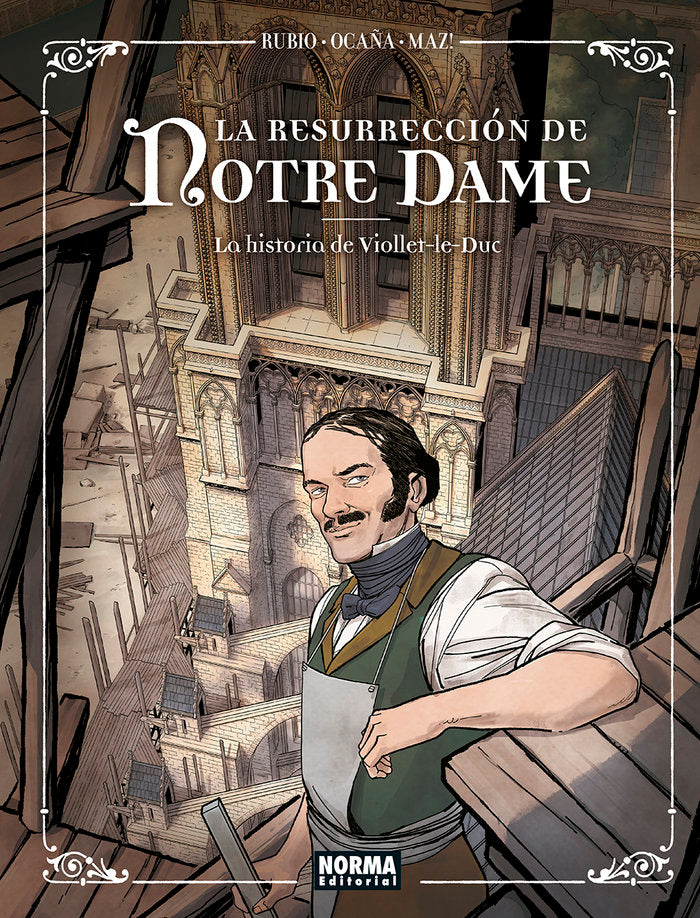 LA RESURRECCION DE NOTRE DAME, de SALVA RUBIO#EDU OCAÑA | portada del libro