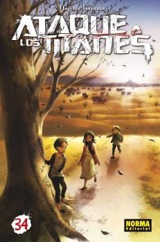 ATAQUE A LOS TITANES 34 (CAMBIO PVP), de ISAYAMA | portada del libro