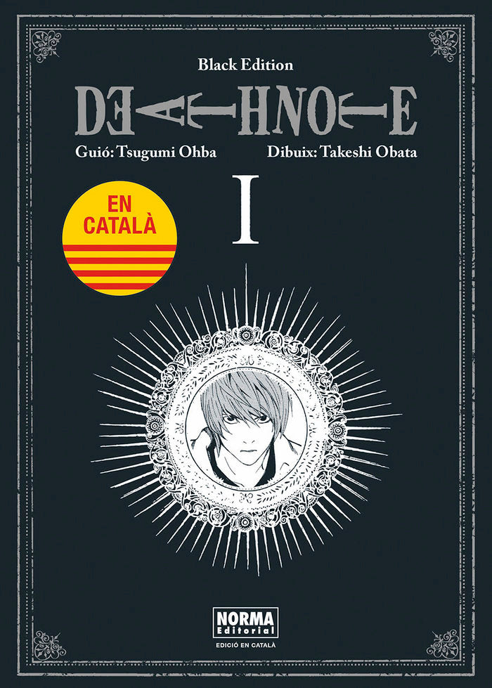 DEATH NOTE BLACK EDITION CATALA 01, de OHBA, TSUGUMI | portada del libro