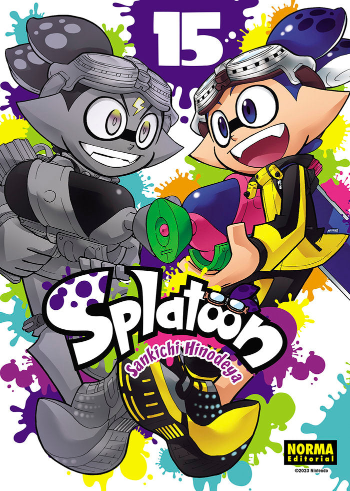 SPLATOON 15, de HINODEYA | portada del libro