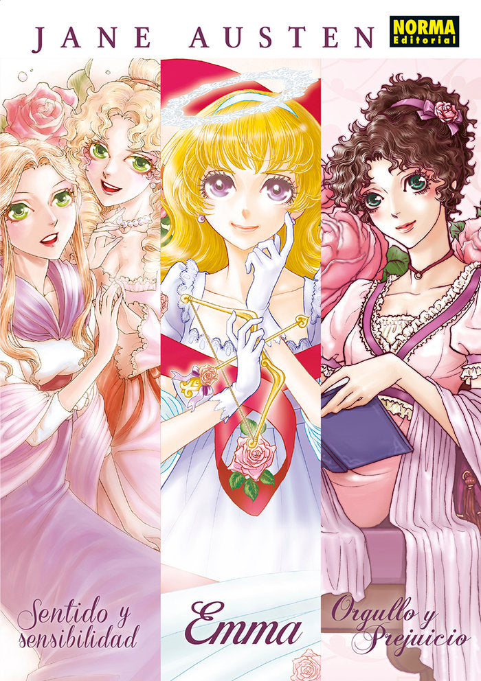 PACK CLASICOS MANGA:JANE AUSTEN, de AUSTEN | portada del libro