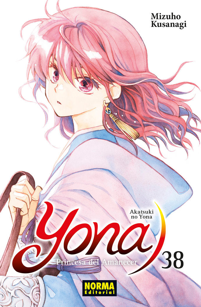 YONA 38, PRINCESA DEL AMANECER, de KUSANAGI | portada del libro