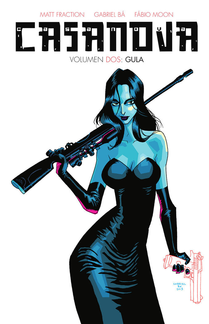CASANOVA 02: GULA, de MATT FRACTION#GABRIEL BA | portada del libro