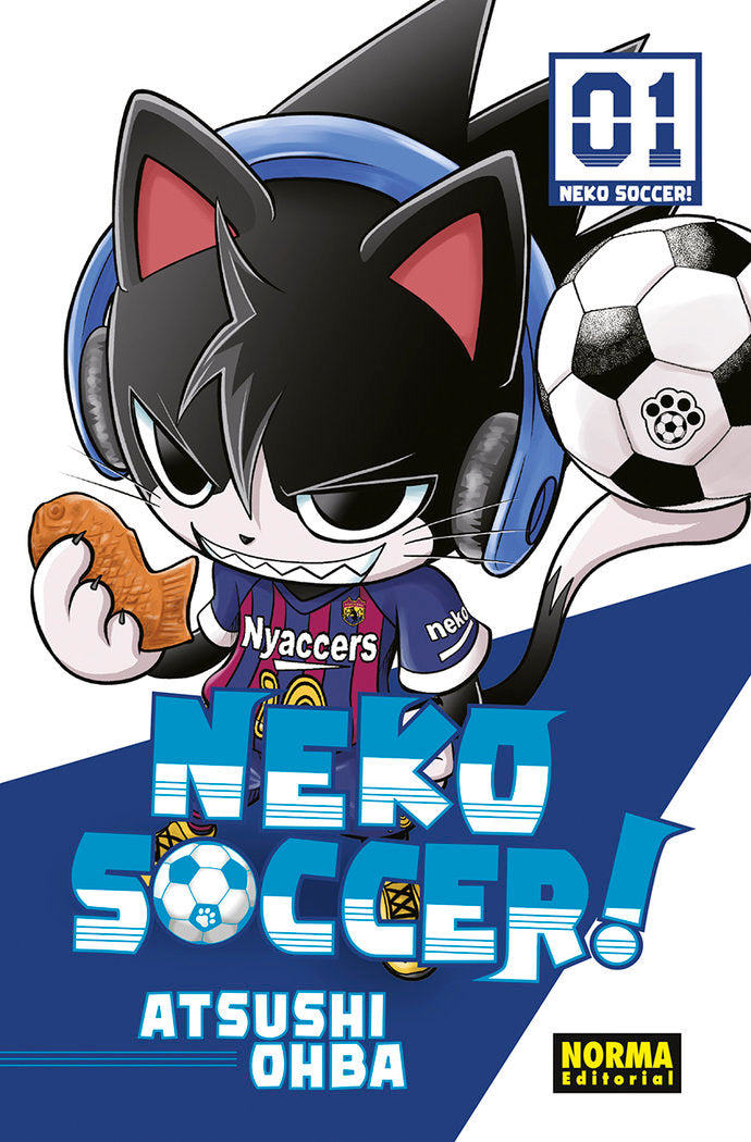 1.NEKO SOCCER!.(MANGA BOLSILLO), de OHBA | portada del libro