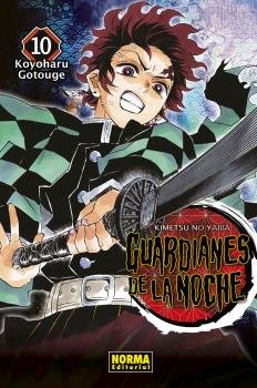 GUARDIANES DE LA NOCHE 10 NE, de GOTOUGE | portada del libro
