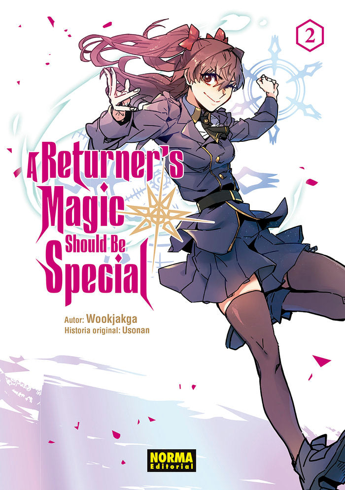 A RETURNER'S MAGIC SHOULD BE SPECIAL 02, de WOOKJAKGA#USONAN | portada del libro