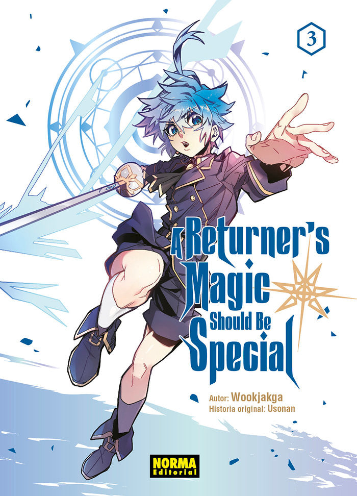 A RETURNER'S MAGIC SHOULD BE SPECIAL 03, de WOOKJAKGA#USONAN | portada del libro