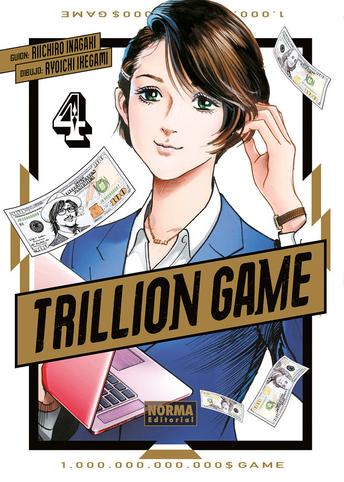 TRILLION GAME 04, de RIICHIRO INAGAKI#RYOICHI IKEGAMI | portada del libro