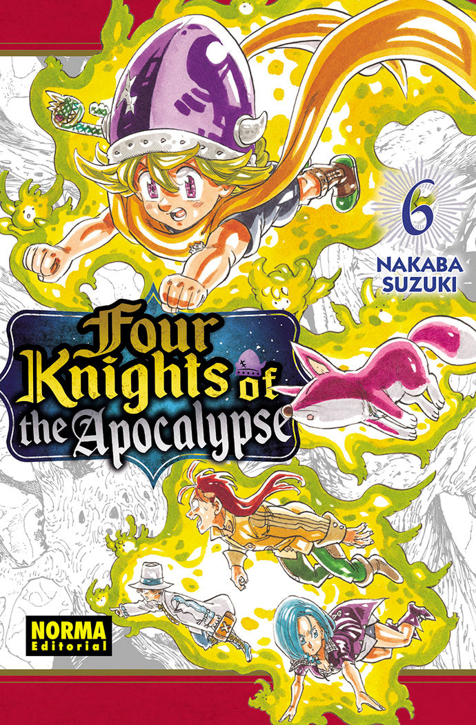 FOUR KNIGHTS OF THE APOCALYPSE 06, de SUZUKI | portada del libro