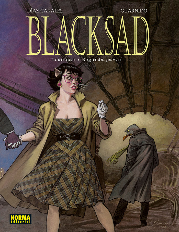 BLACKSAD 7. TODO CAE - SEGUNDA PARTE, de JUAN DIAZ CANALES | portada del libro