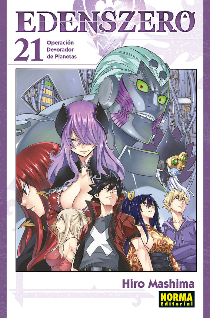 EDENS ZERO 21, de MASHIMA | portada del libro