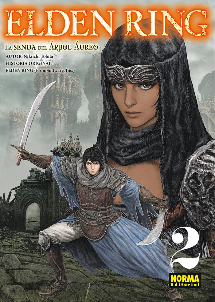 ELDEN RING 02. LA SENDA DEL ARBOL AUREO, de NIKIICHI TOBITA | portada del libro