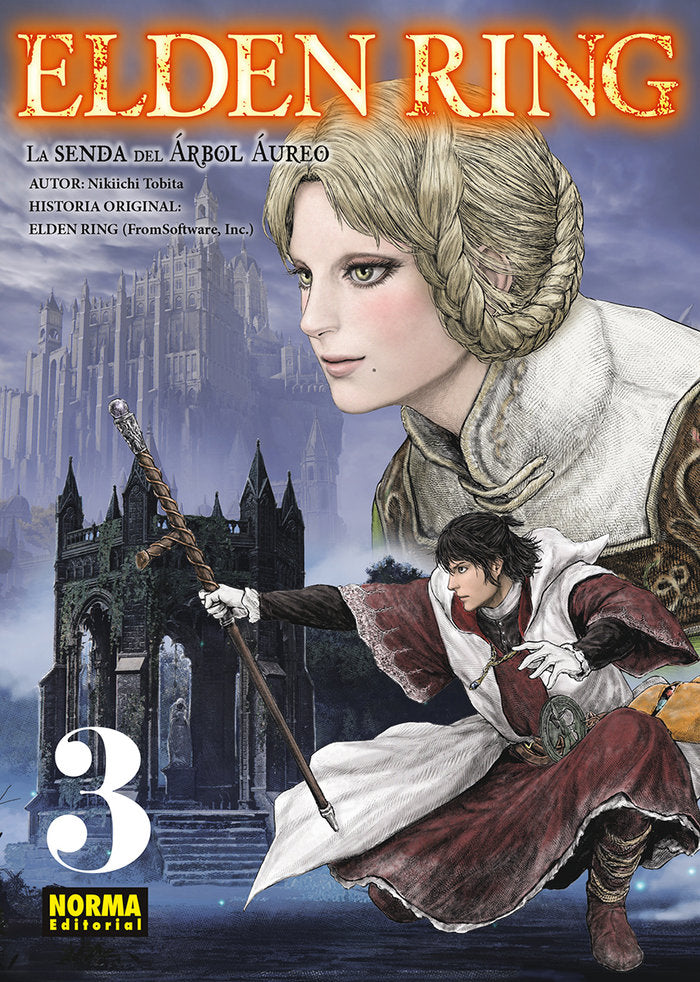 ELDEN RING 03. LA SENDA DEL ARBOL AUREO, de NIKIICHI TOBITA#ELDEN RING | portada del libro