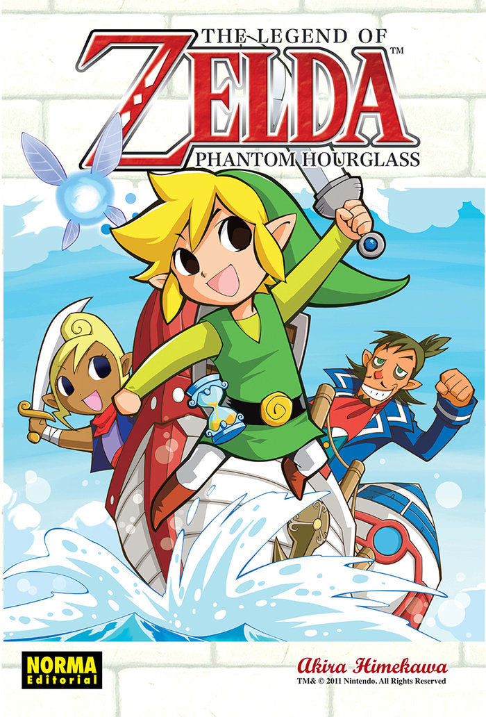 LEGEND OF ZELDA 10 NE PHANTOM HOURGLASS, de HIMEKAWA | portada del libro