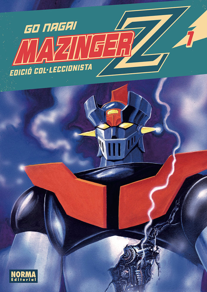 MAZINGER Z. ED. COL·LECCIONISTA 01 CATALA, de GO NAGAI | portada del libro