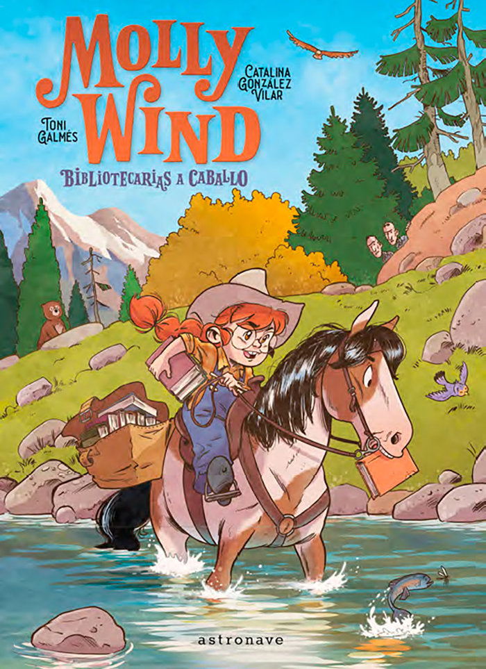 MOLLY WIND. BIBLIOTECARIAS A CABALLO, de CATALINA GONZALEZ VILAR | portada del libro