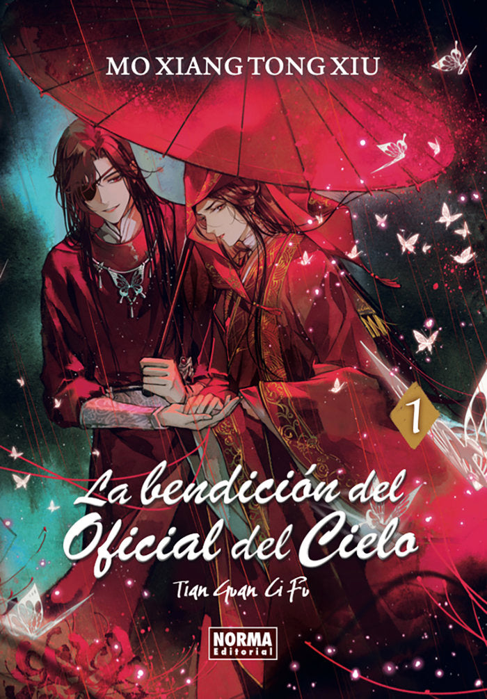 LA BENDICION DEL OFICIAL DEL CIELO 01. NOVELA, de MO XIANG TONG XIU | portada del libro