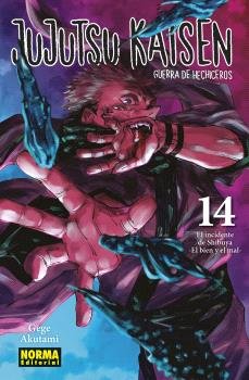 JUJUTSU KAISEN 14 (NUEVO PVP), de GEGE AKUTAMI | portada del libro