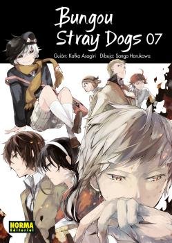 BUNGOU STRAY DOGS, de ASAGIRI-HURAKAWA | portada del libro