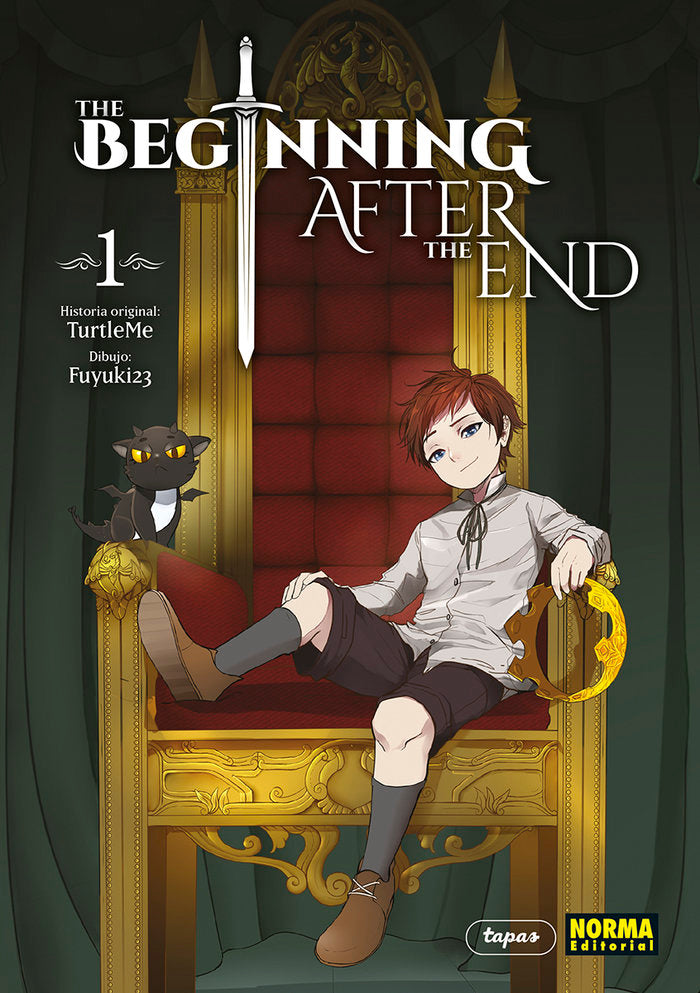 THE BEGINNING AFTER THE END 01, de TURTLEME#FUYUKI23 | portada del libro