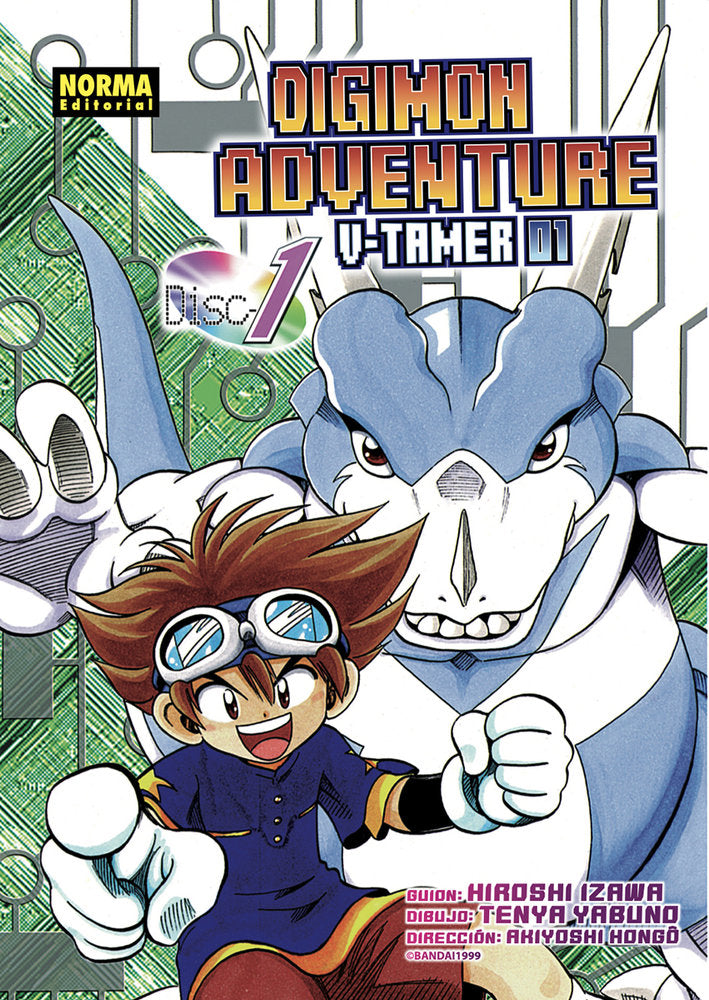 DIGIMON ADVENTURE V-TAMER 01, de YABUNO | portada del libro