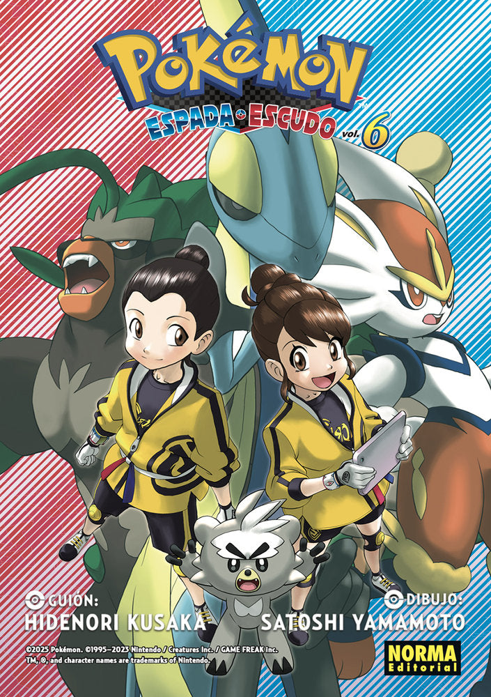 POKEMON ESPADA Y ESCUDO 06, de KUSAKA | portada del libro