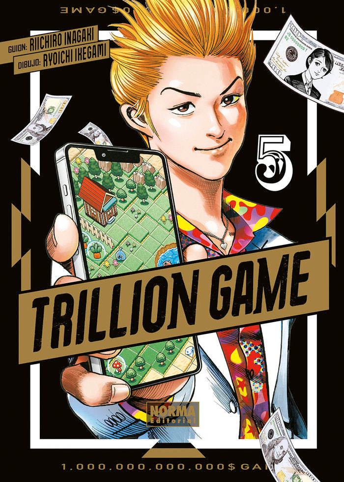 TRILLION GAME 5, de RIICHIRO INAGAKI#RYOICHI IKEGAMI | portada del libro