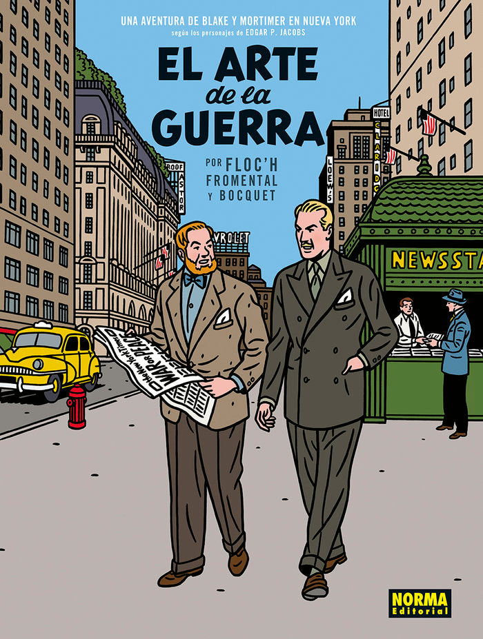 BLAKE Y MORTIMER. EL ARTE DE LA GUERRA, de FLOCH#BOCQUET#FROMENTAL | portada del libro