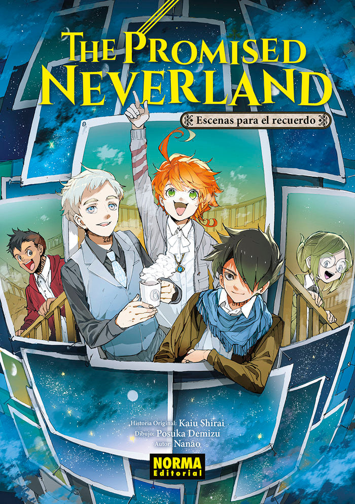 THE PROMISED NEVERLAND. ESCENAS PARA EL RECUERDO (NOVELA 4), de KAIU SHIRAI | portada del libro