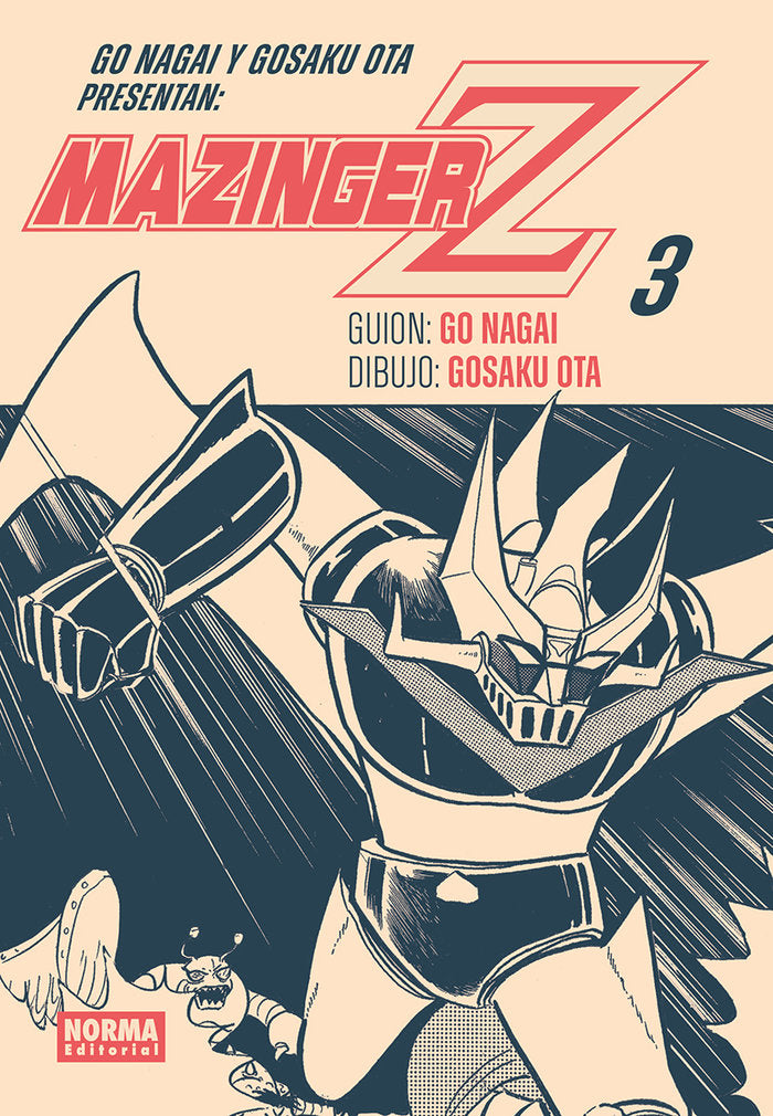 MAZINGER Z (OTA) 03, de NAGAI, GO | portada del libro