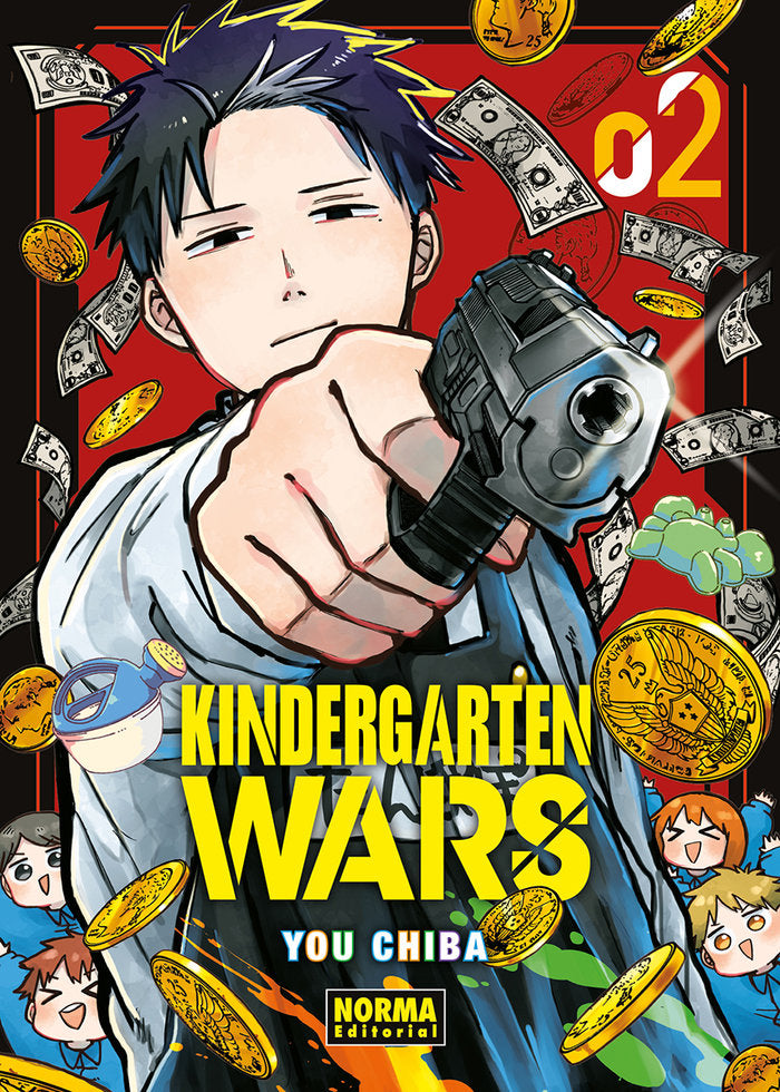 KINDERGARTEN WARS 02, de CHIBA | portada del libro