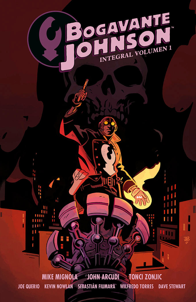 BOGAVANTE JOHNSON INTEGRAL 01, de MIKE MIGNOLA | portada del libro