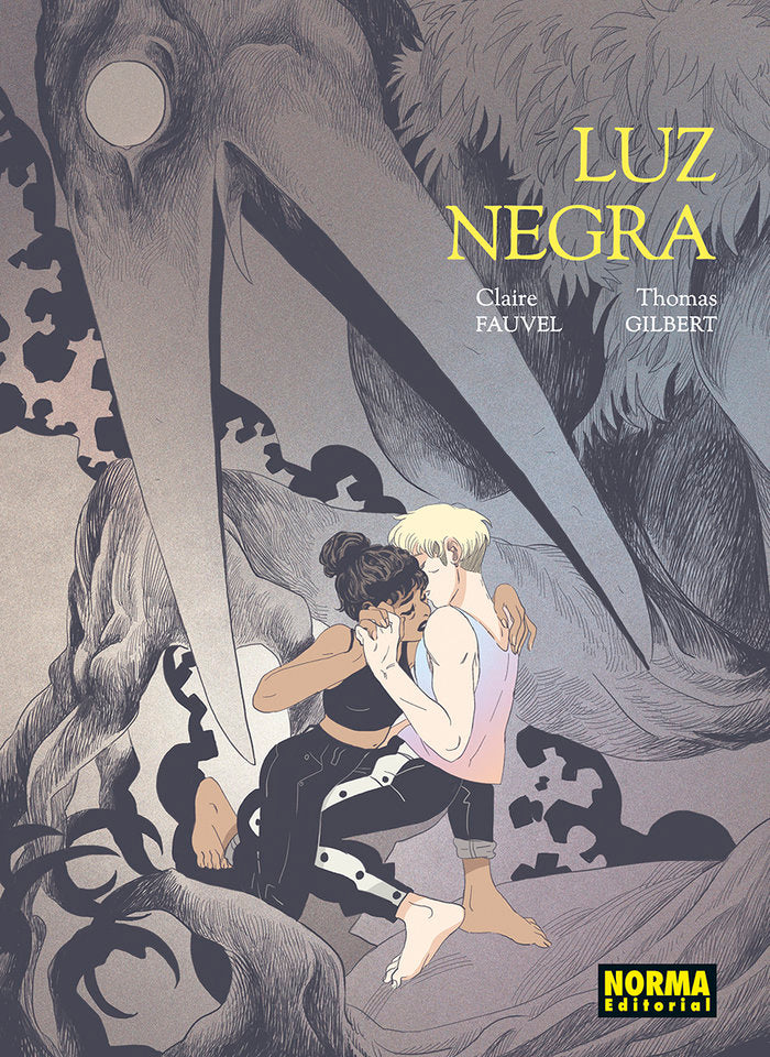 LUZ NEGRA, de CLAIRE FAUVEL | portada del libro