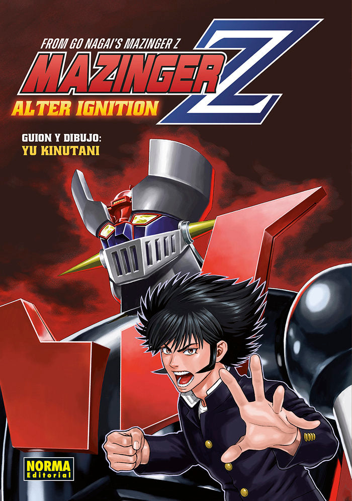 MAZINGER Z AlTER IGNITION, de KINUTANI | portada del libro