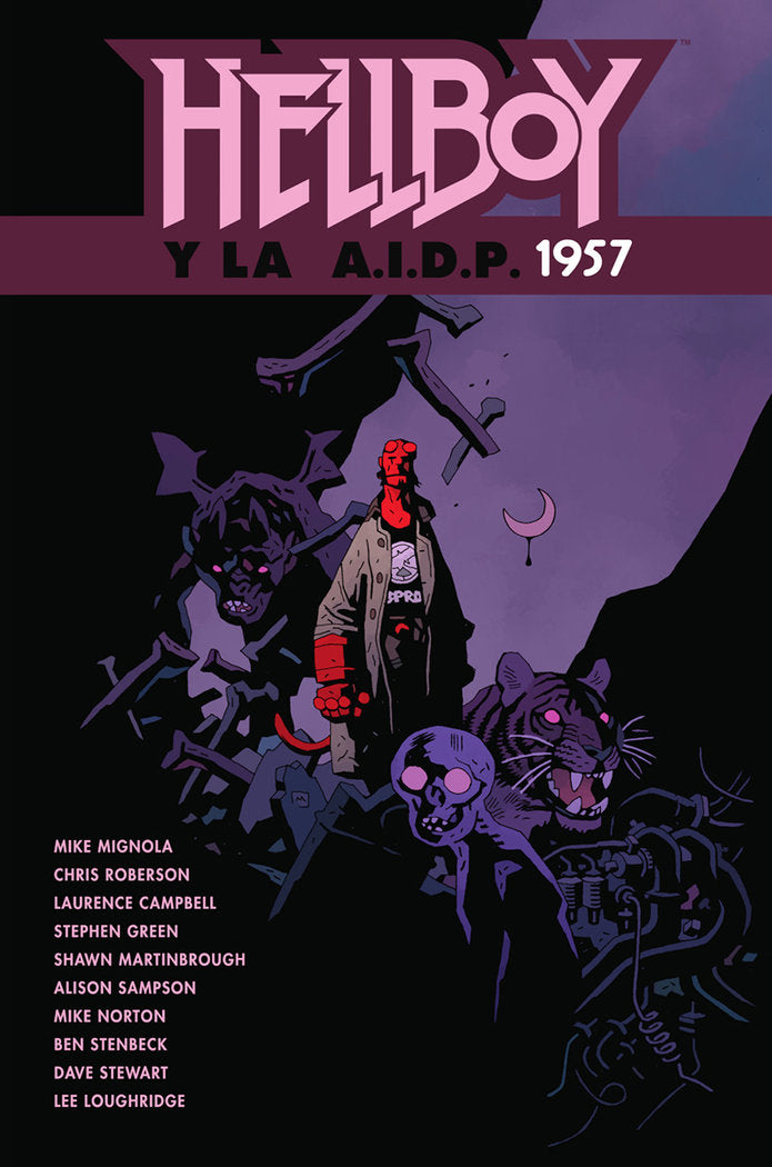 HELLBOY 31. HELLBOY Y LA AIDP 1957, de MIKE MIGNOLA#CHRIS ROBERSON | portada del libro