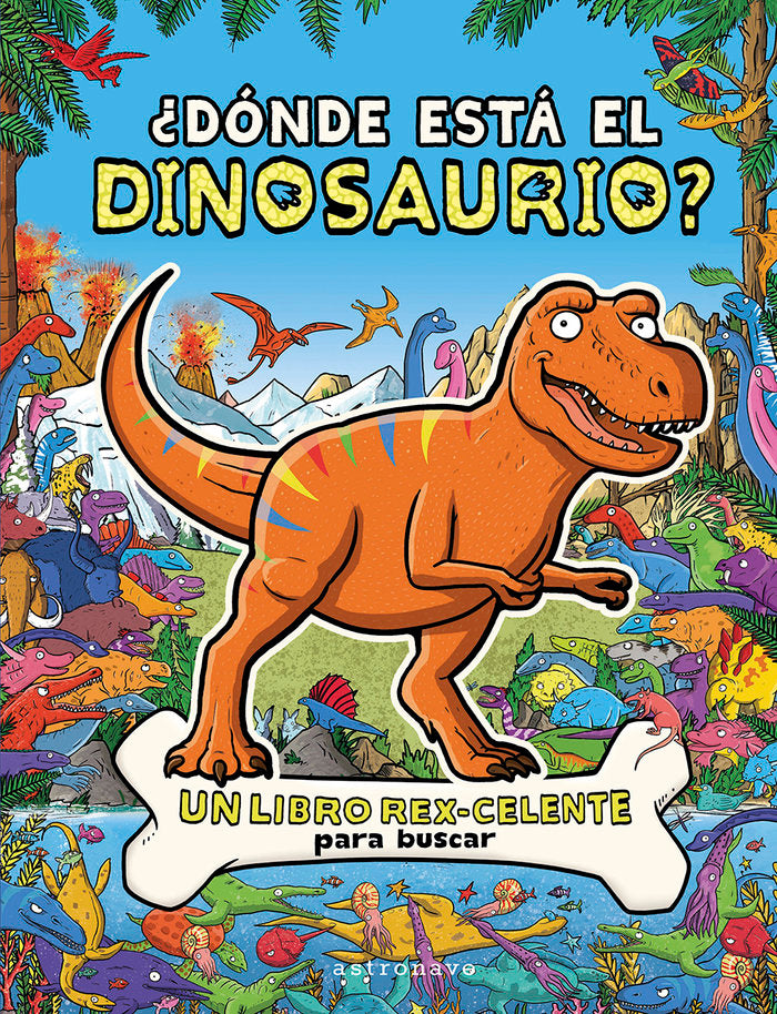 DONDE ESTA EL DINOSAURIO, de JAMES COTTELL | portada del libro