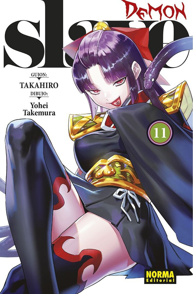 DEMON SLAVE 11, de TAKAHIRO#TAKEMURA | portada del libro