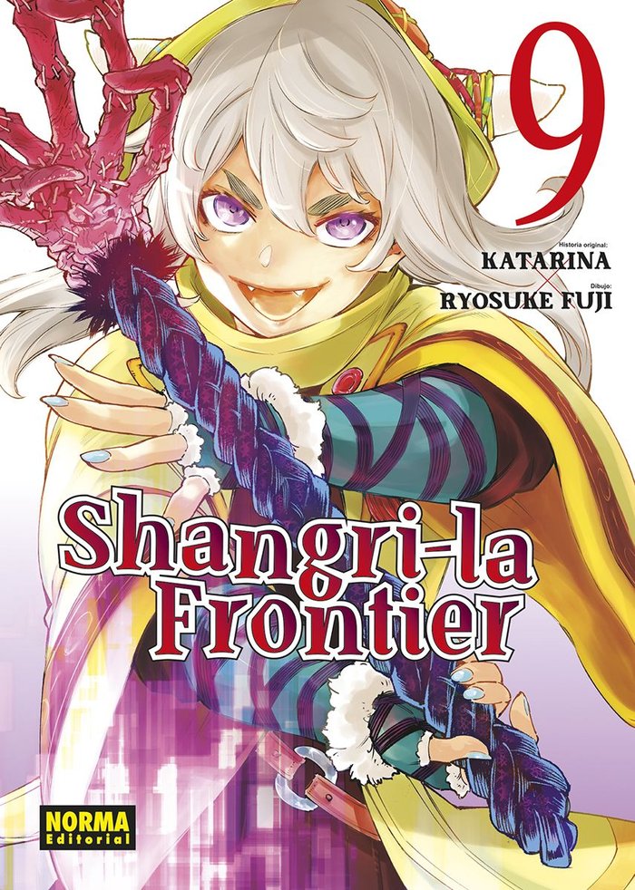 SHANGRI-LA FRONTIER 09, de KATARINA#FUJI | portada del libro