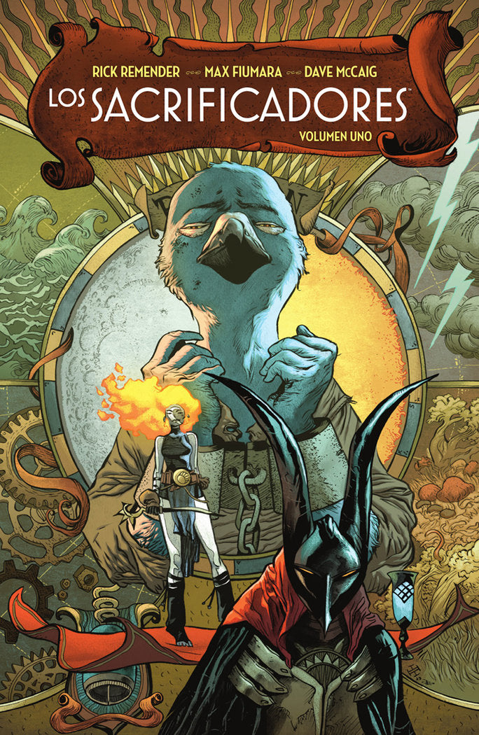 LOS SACRIFICADORES 01, de RICK REMENDER#MAX FIUMARA | portada del libro