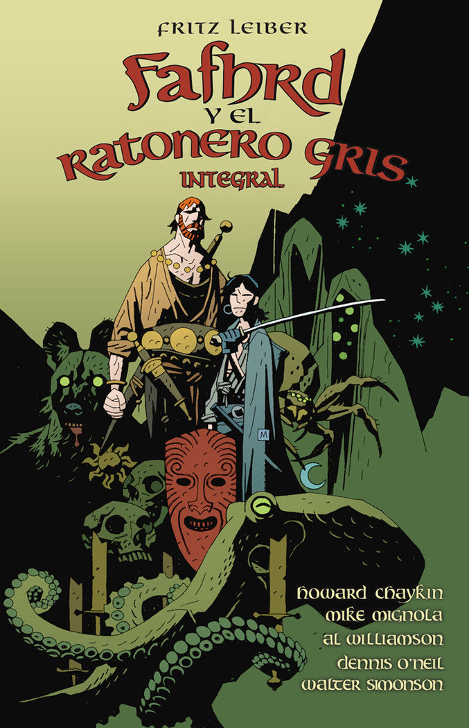 FAFHRD Y EL RATONERO GRIS DE FRITZ LEIBER, de HOWARD CHAYKIN | portada del libro