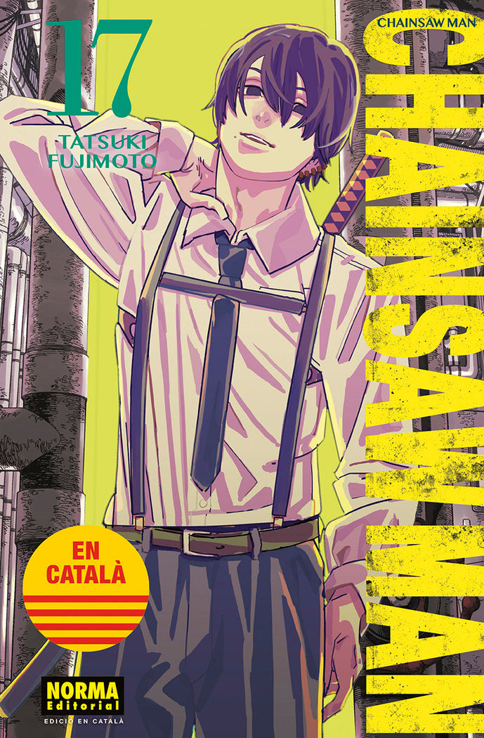 CHAINSAW MAN 17 CATALA, de FUJIMOTO | portada del libro
