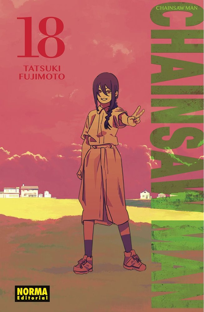 CAHINSAW MAN 18, de FUJIMOTO | portada del libro