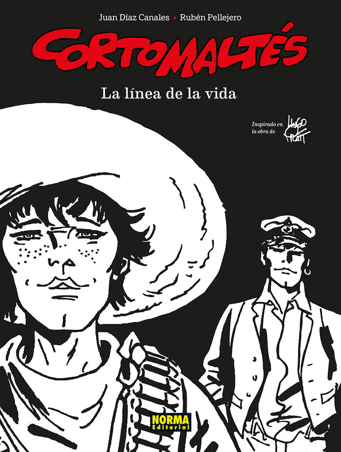CORTO MALTES 17. LA LINEA DE LA VIDA (B/N), de DIAZ CANALES, PELLEJERO | portada del libro