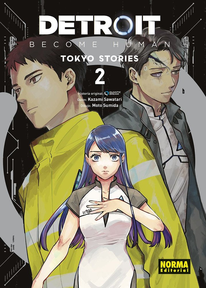DETROIT BECOME HUMAN: TOKYO STORIES 02, de QUANTIC DREAM#SAWATARI | portada del libro