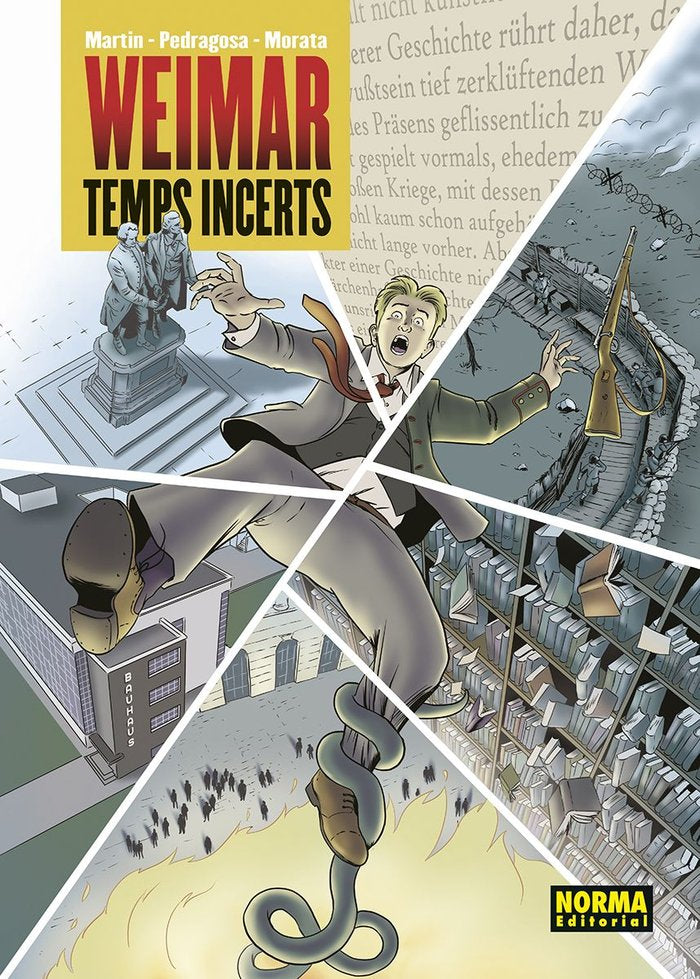 WEIMAR. TEMPS INCERTS, de MARTIN | portada del libro