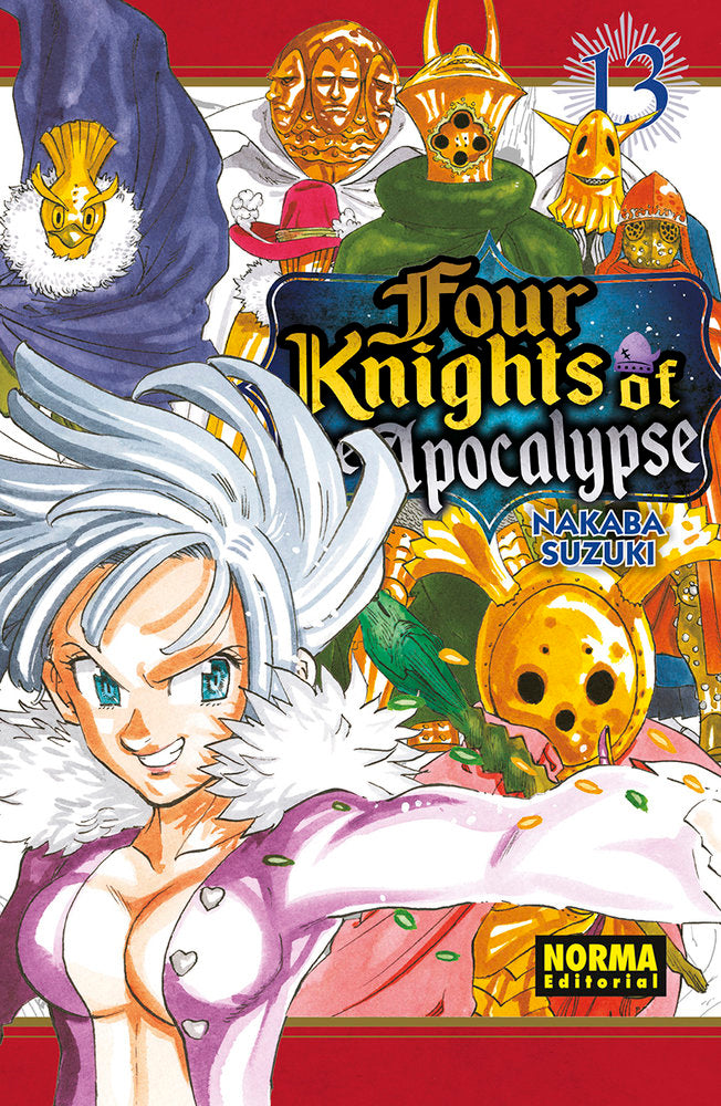 FOUR KNIGHTS OF THE APOCALYPSE 13, de SUZUKI | portada del libro